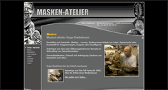 Desktop Screenshot of masken-atelier.ch